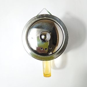 Tetera de vidrio 550 ml con infusor metálico - Imagen 4