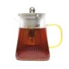 Tetera de vidrio 550 ml con infusor metálico